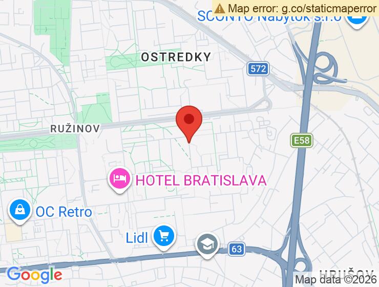 Samostatná garáž na predaj v Ružinove, ul. Chlumeckého