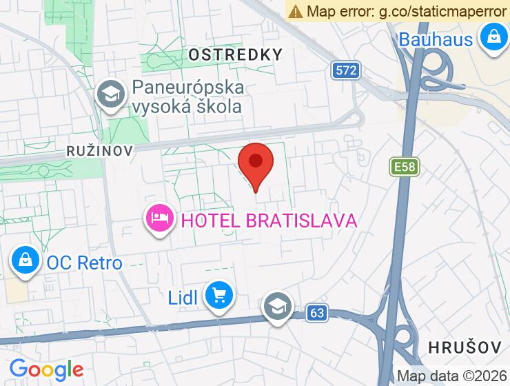 Samostatná garáž na predaj v Ružinove, ul. Chlumeckého