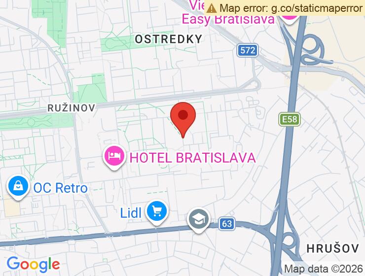 Samostatná garáž na predaj v Ružinove, ul. Chlumeckého