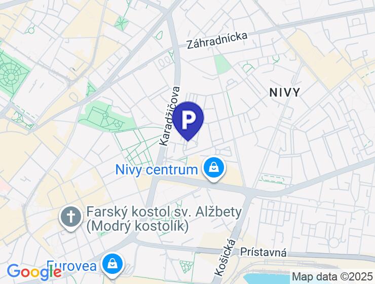 Samostatná garáž na prenájom na Budovateľskej ulici, Nivy