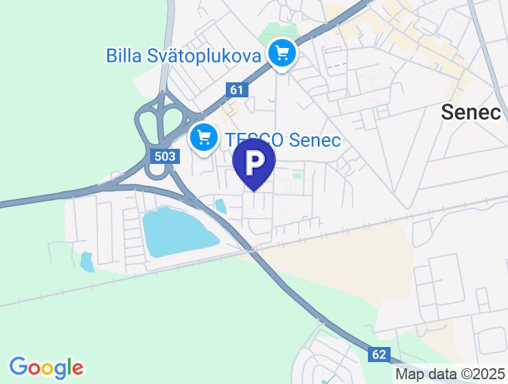 Samostatná garáž na prenájom v Senci