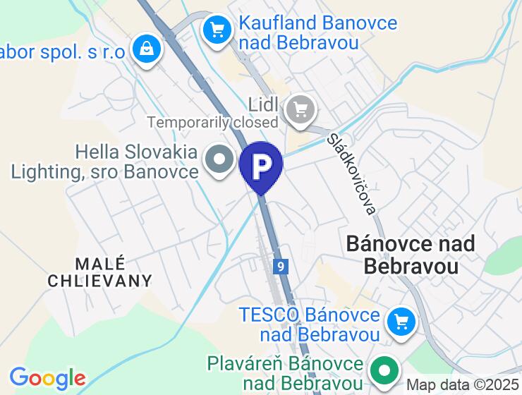 Samostatná garáž s pozemkom na predaj v Bánovciach nad Bebravou