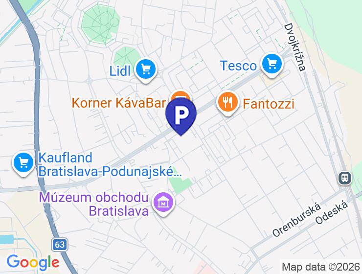 Samostatná garáž v garážovom dome na Lotyšskej ulici, P. Biskupice