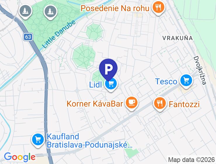Samostatná garáž v garážovom dome na Lotyšskej ulici
