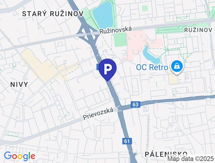 Samostatné parkovacie miesto na predaj v komplexe III veže, Bajkalská ulica, Bratislava