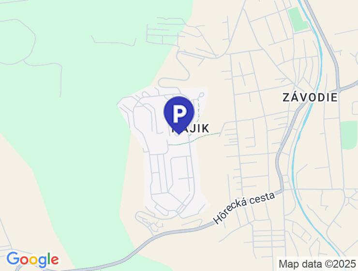 Samostatné parkovacie miesto na Slnečnom námestí v Žiline