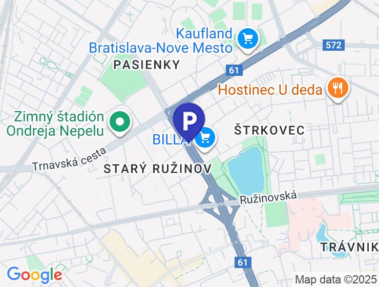 Samostatne stojaca garáž na predaj v Ružinove, BA