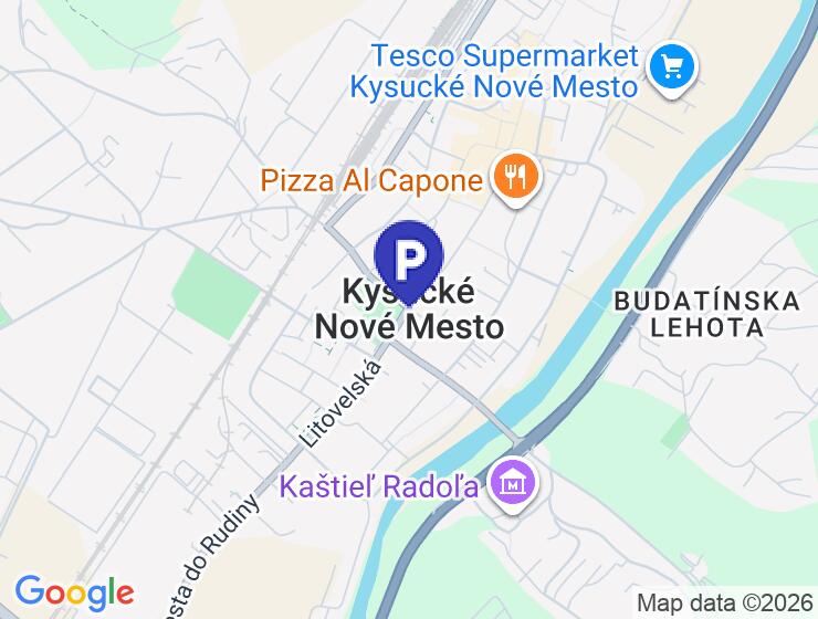 Samostatne stojaca murovaná garáž na predaj v Kysuckom Novom Meste