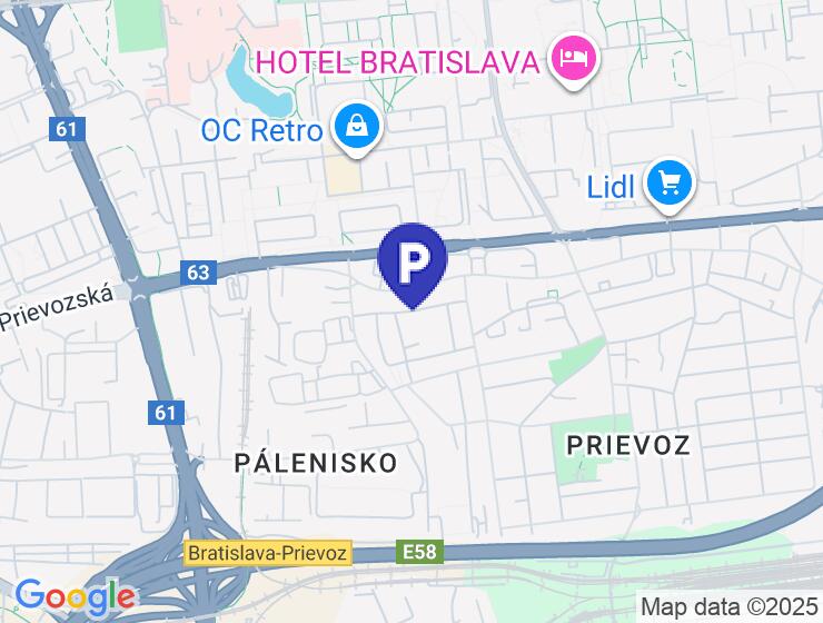 Samostatný garážový box na prenájom na Sinokvetnej ulici