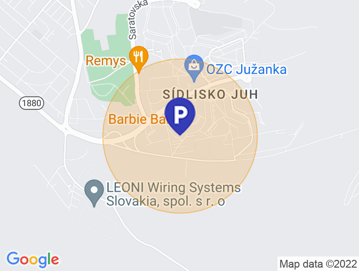 Hľadám parking v Trenčíne