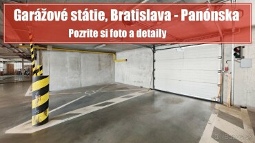 Priestranné garážové státie na predaj v Petržalke pre auto a motorku
