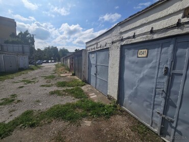 Predaj murovaná garáž s elektrinou a montážnou jamou na Vodárenskej ulici