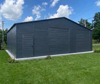 Plechová garáž 12x8 m na predaj