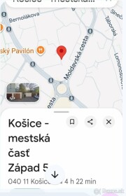 Prenájom garáže pri Spoločenskom pavilóne blízko Moldavskej ulice