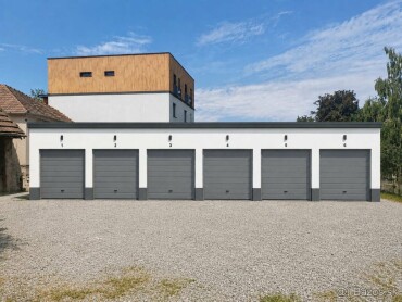 Predaj nových murovaných garáží v Komárne na Malá Jarková