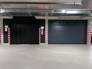 Uzavretá garáž na Vajnorskej ulici