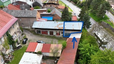 Na predaj murovaná garáž s podkrovím v Kremnici