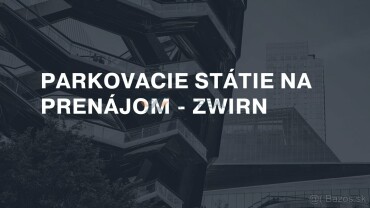 Prenájom garážového státia v Bratislave - Zwirn