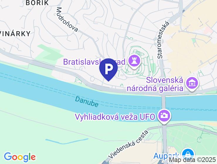 Zuckermandel, parkovacie miesto