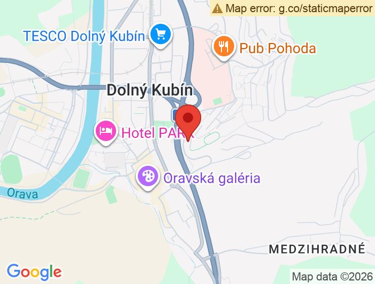 Veľké vonkajšie parkovacie miesto na prenájom v Dolnom Kubíne