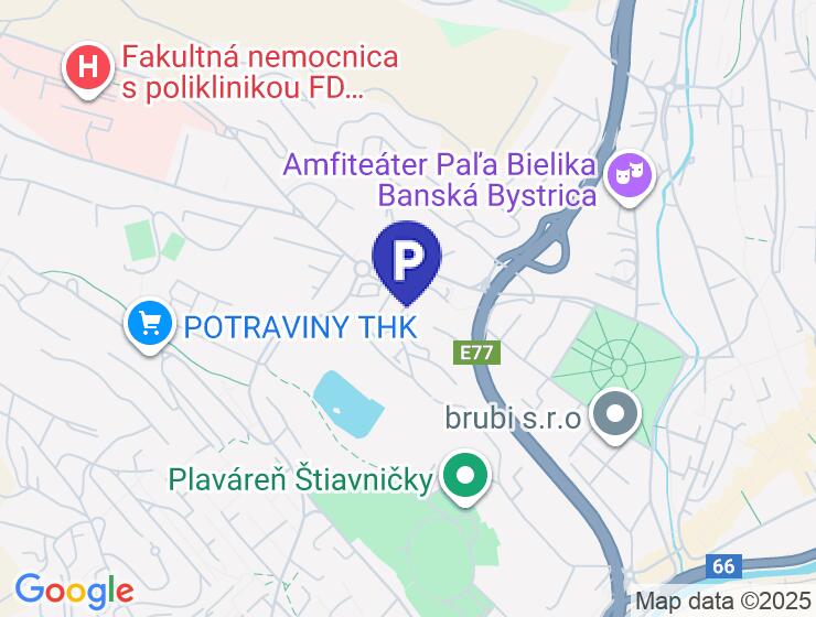 Vnútorné garážové státie na prenájom v bytovom dome na Belvederi