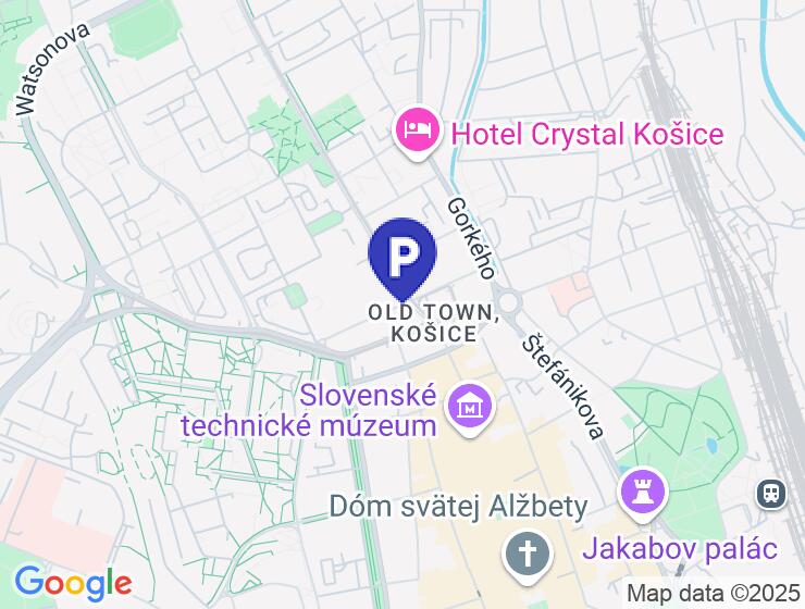 VNÚTORNÉ parkovacie miesto v blízkosti CENTRA, Strojárenská