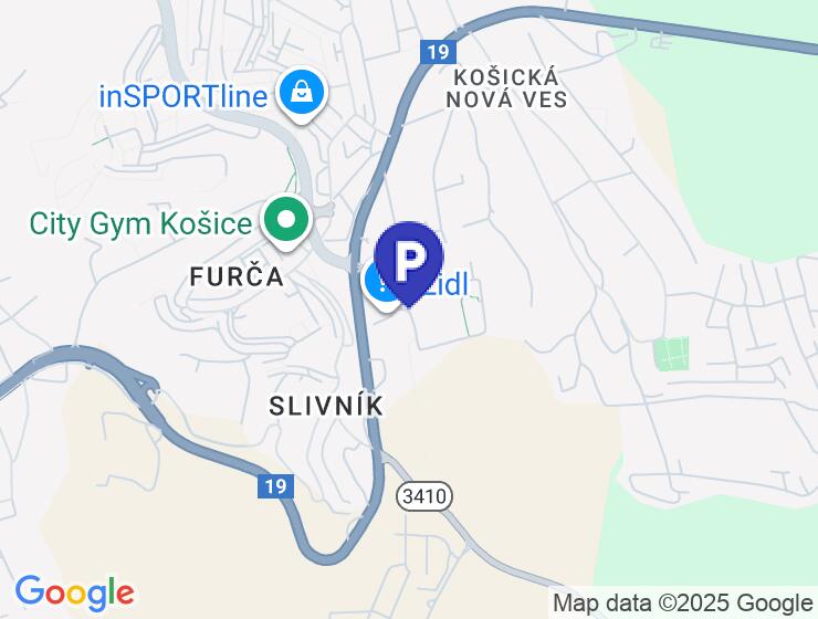 Vonkajšie parkovacie miesta na Zelenéj stráni na prenájom