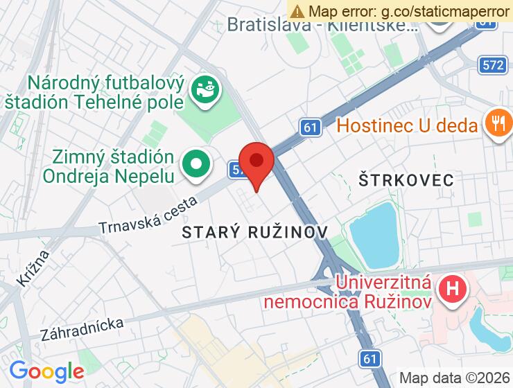 Vonkajšie parkovacie miesto na Ondavskej ulici v Bratislave