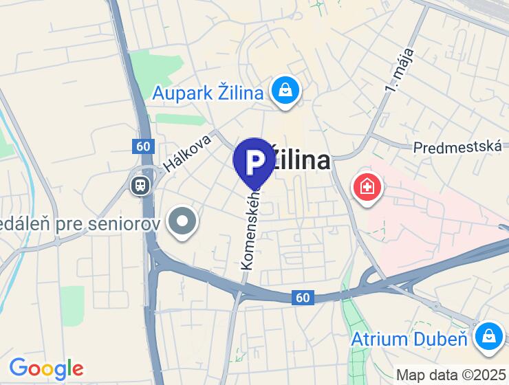 Vonkajšie parkovacie miesto na predaj, 12 m², Žilina - Komenského