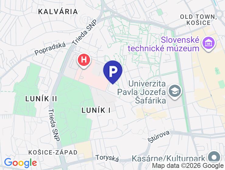 Vonkajšie parkovacie miesto na predaj v Nová Terasa