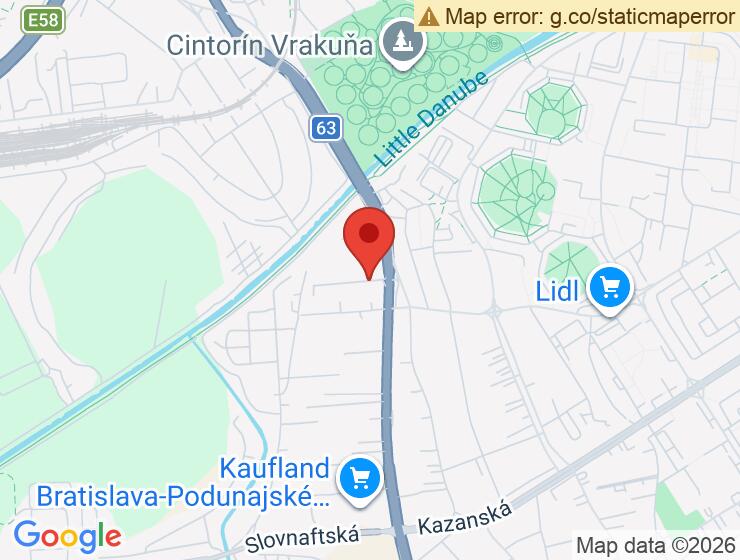 Vonkajšie parkovacie miesto na prenájom v Podunajských Biskupiciach