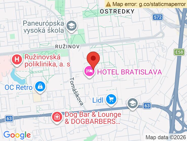 Vonkajšie parkovacie miesto na prenájom v Ružinove