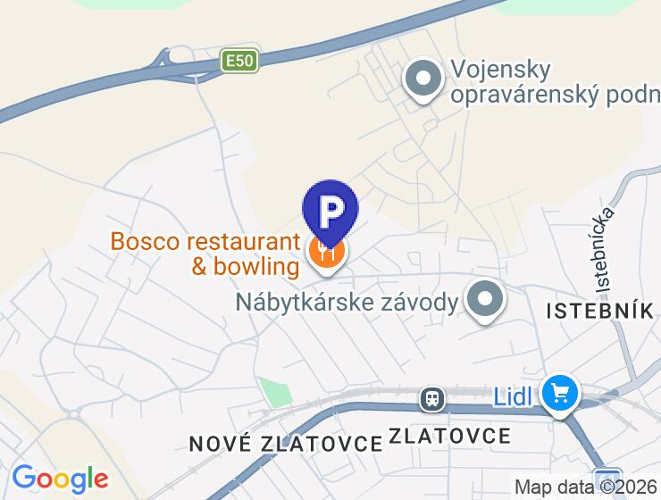 Vonkajšie parkovacie miesto na prenájom v Trenčíne - Vinohrady