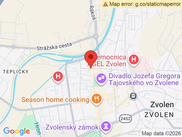 Vonkajšie parkovacie miesto na prenájom v Zvolene