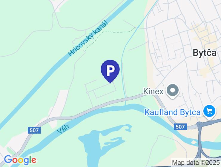 Vonkajšie parkovacie miesto v Bytči na ul. Morušová