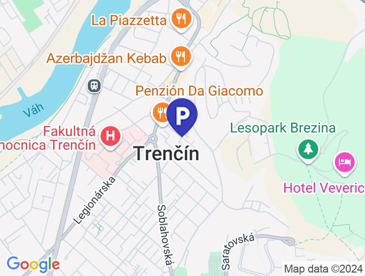 Vonkajšie parkovacie státie I.Olbrachta Trencin