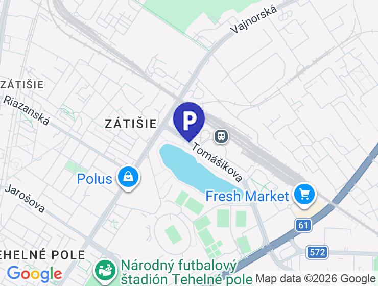 Vonkajšie parkovacie státie na predaj v Bratislave
