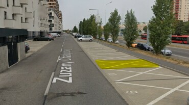 Vonkajšie parkovacie státie - Slnečnice