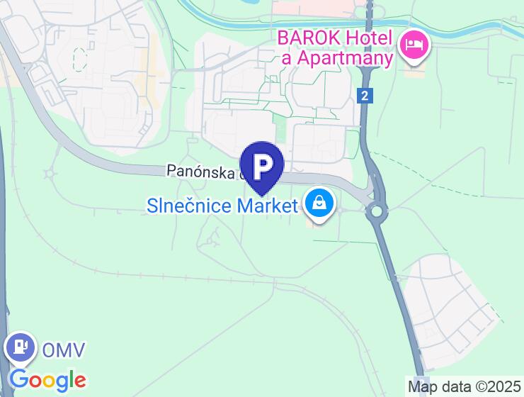 Vonkajšie parkovacie státie - Slnečnice