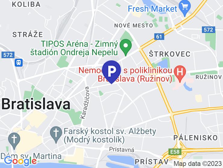 Vonkajšie státie Záhradnícka