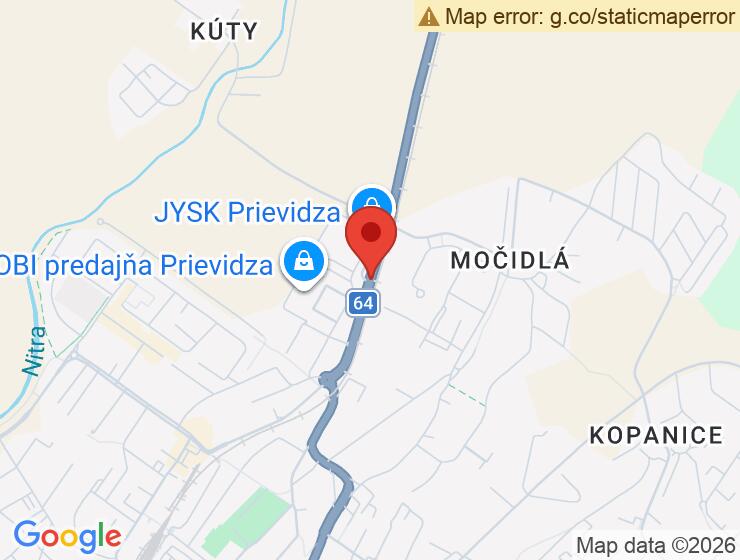 Vysoké garáže a sklady na Nedožerskej ulici v Prievidzi