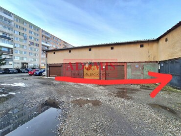 Predaj garáže s dielňou 34m2 na Michalovskej ulici v Košiciach