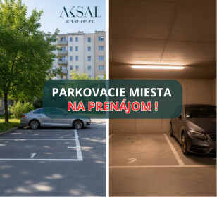 Prenájom vonkajšieho parkovacieho miesta na Nedbalovej ulici v Nitre