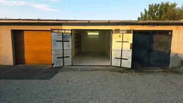Prenájom garáže na Rúbanisku II s 24h monitoringom