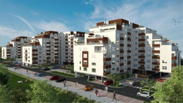 Vonkajšie parkovacie miesto na ulici Nobelová