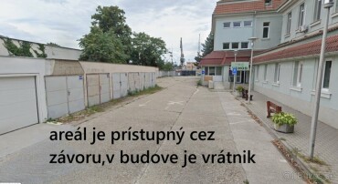 Garáž na prenájom pri Klingerke, Sukennická ulica