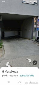 Parkovacie miesto na prenájom v bytovom dome na Matejkovej