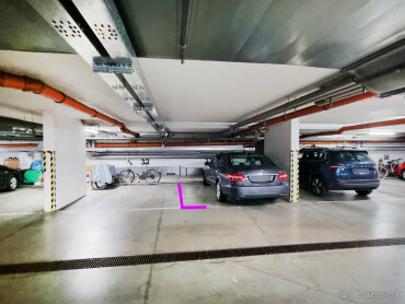Prenájom parkovacieho státia v podzemnej garáži v Šamoríne