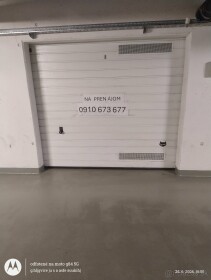Prenájom garáže s elektrickou bránou a kamerovým systémom