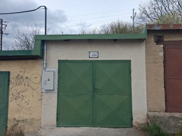 Zateplená murovaná garáž po rekonštrukcii na predaj